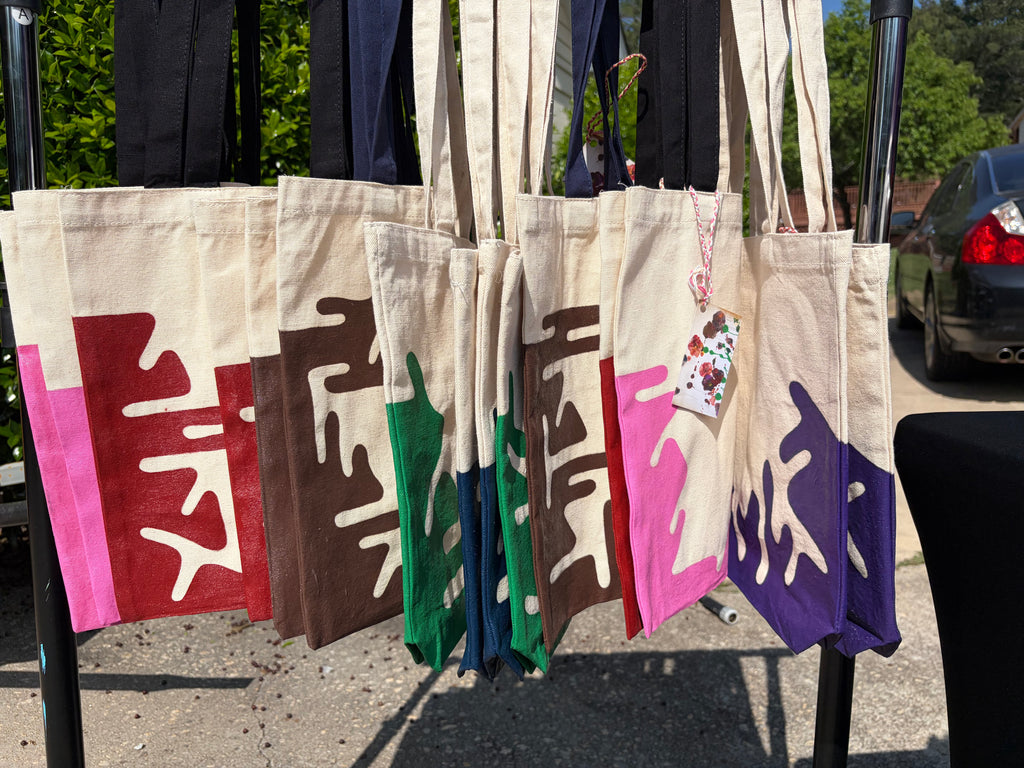 ♡ margin doodle tote ♡